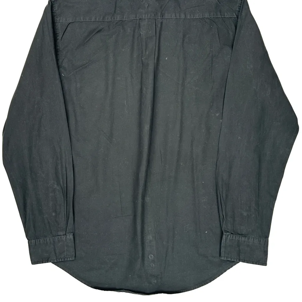 Tommy Hilfiger Shirt - Large Black Cotton - Image 7
