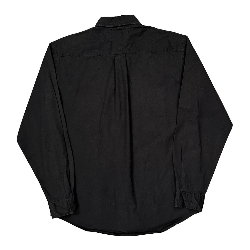 Tommy Hilfiger Shirt - Medium Black Cotton - Image 2