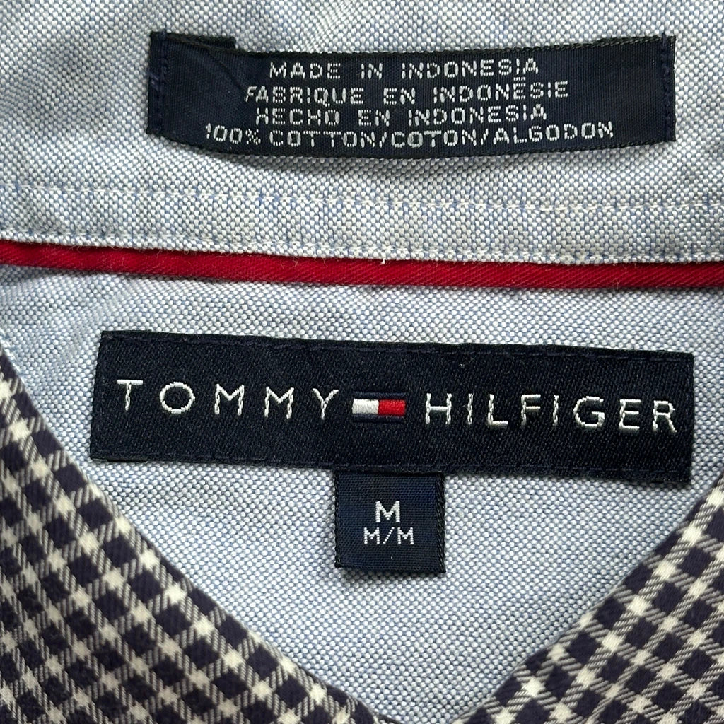 Tommy Hilfiger Checked Shirt - Medium Black Cotton - Image 3