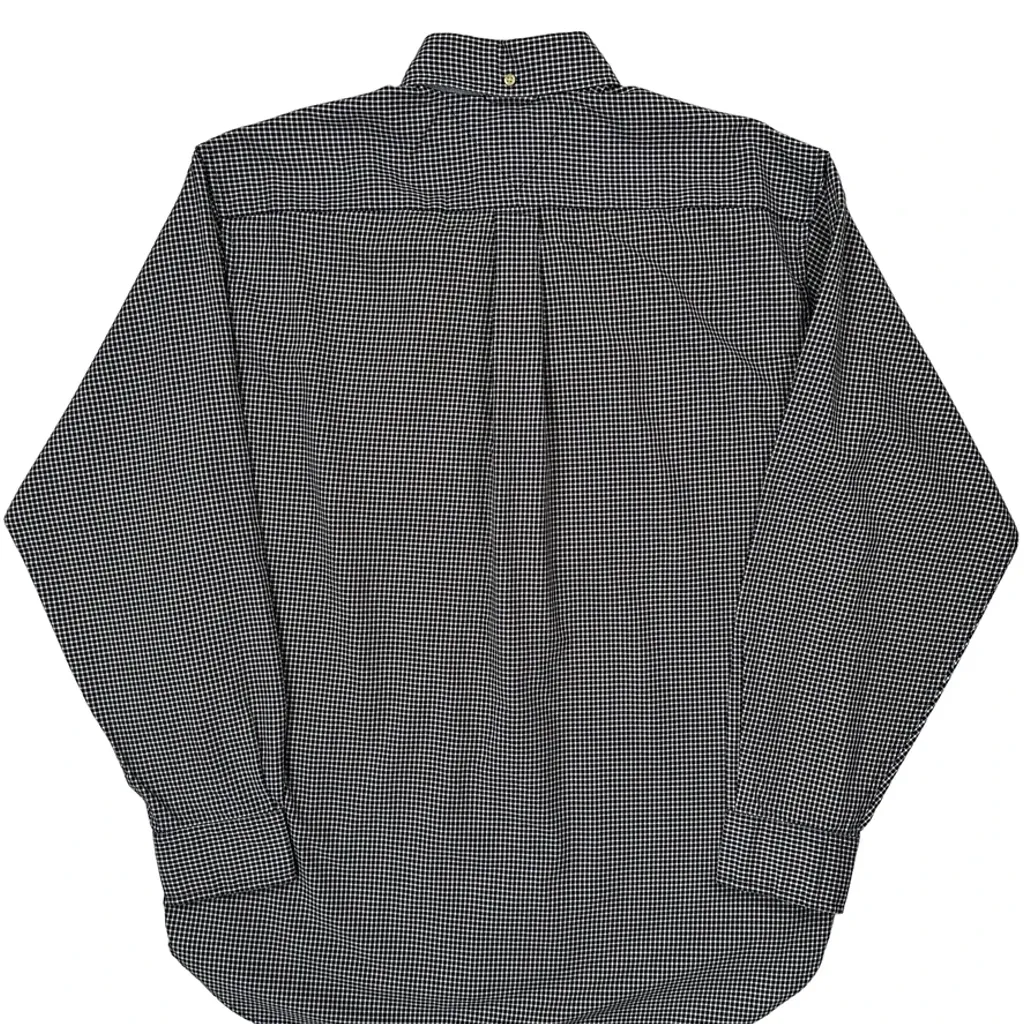 Tommy Hilfiger Checked Shirt - Medium Black Cotton - Image 6