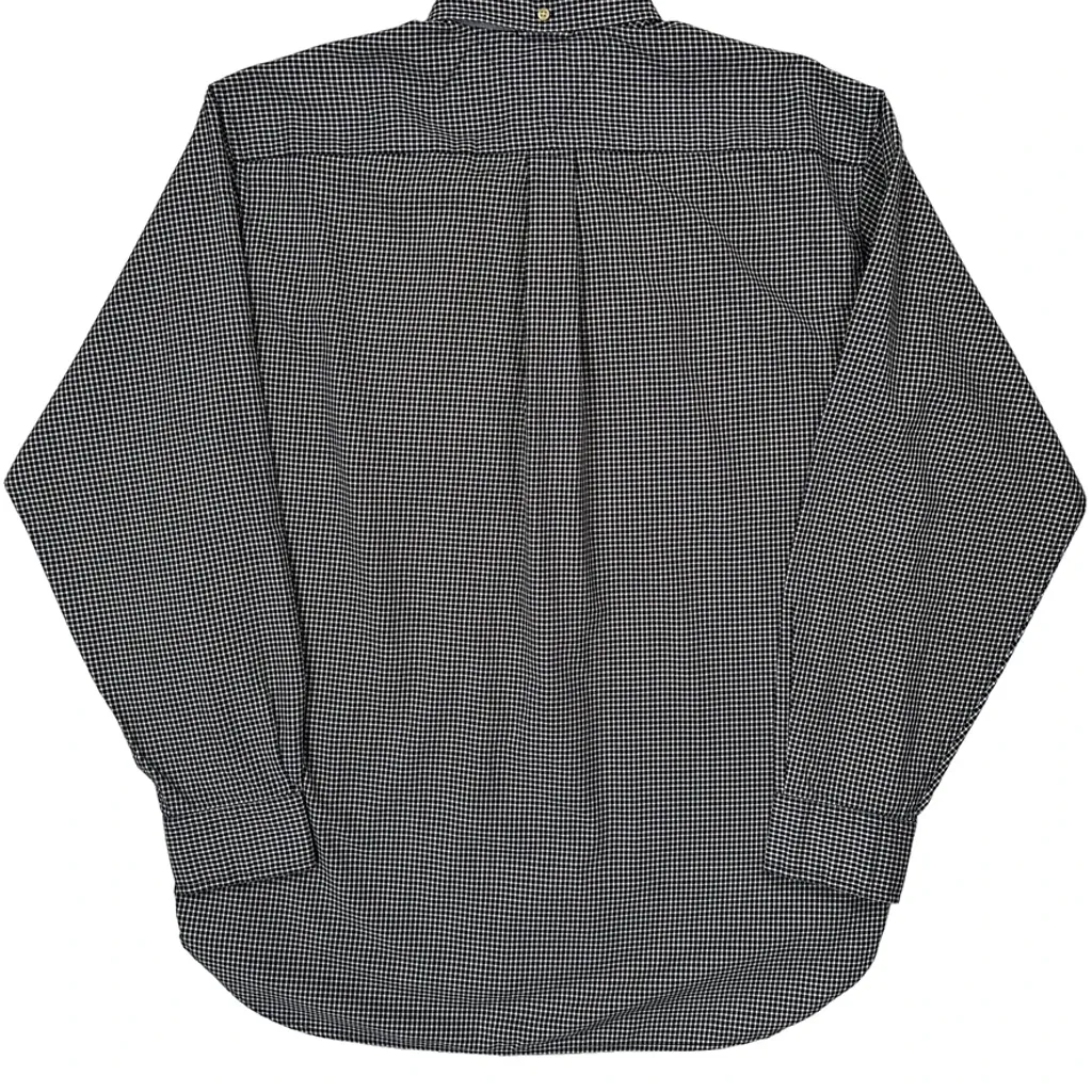 Tommy Hilfiger Checked Shirt - Medium Black Cotton - Image 7