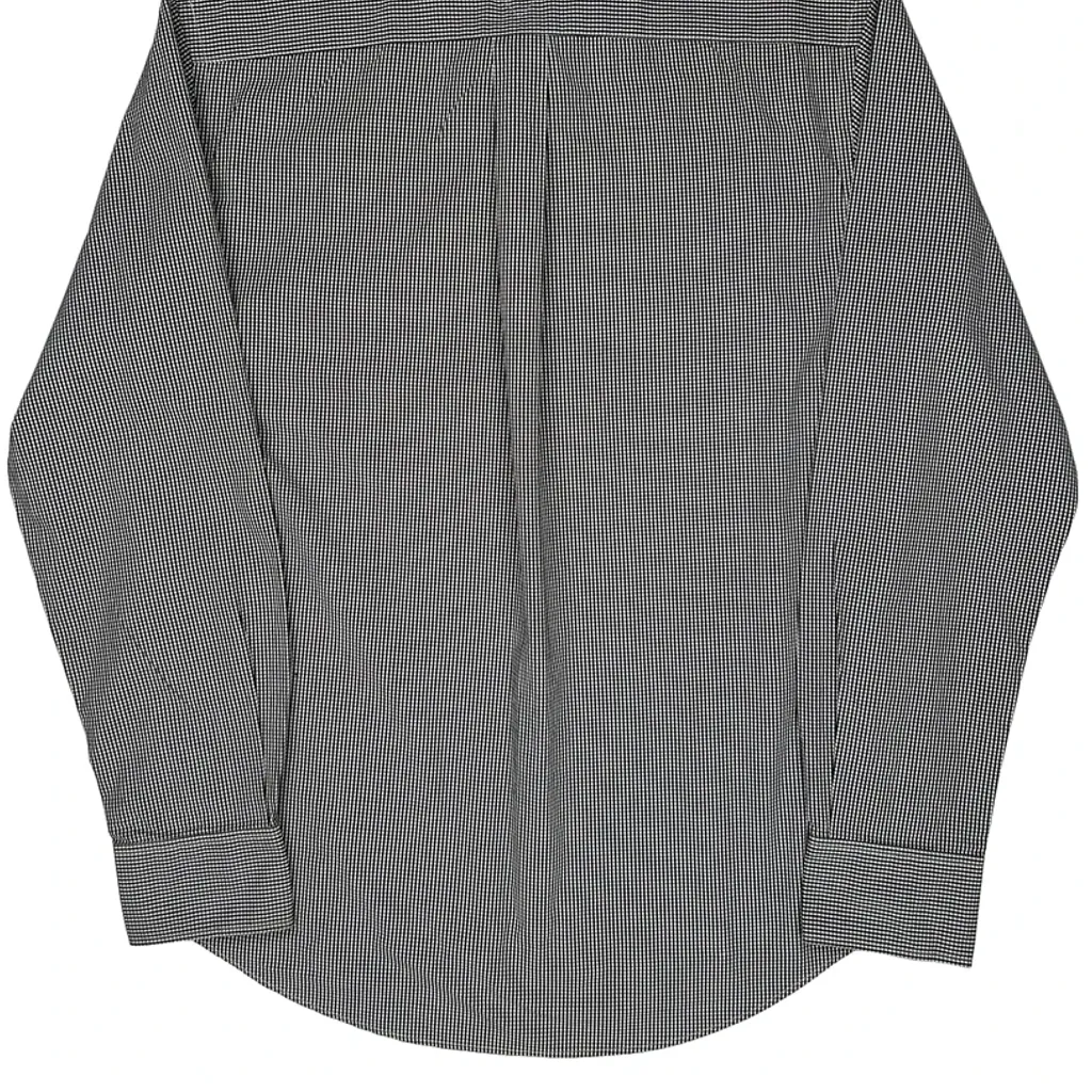 Tommy Hilfiger Slim Fit Shirt - Large Black & White Cotton - Image 6