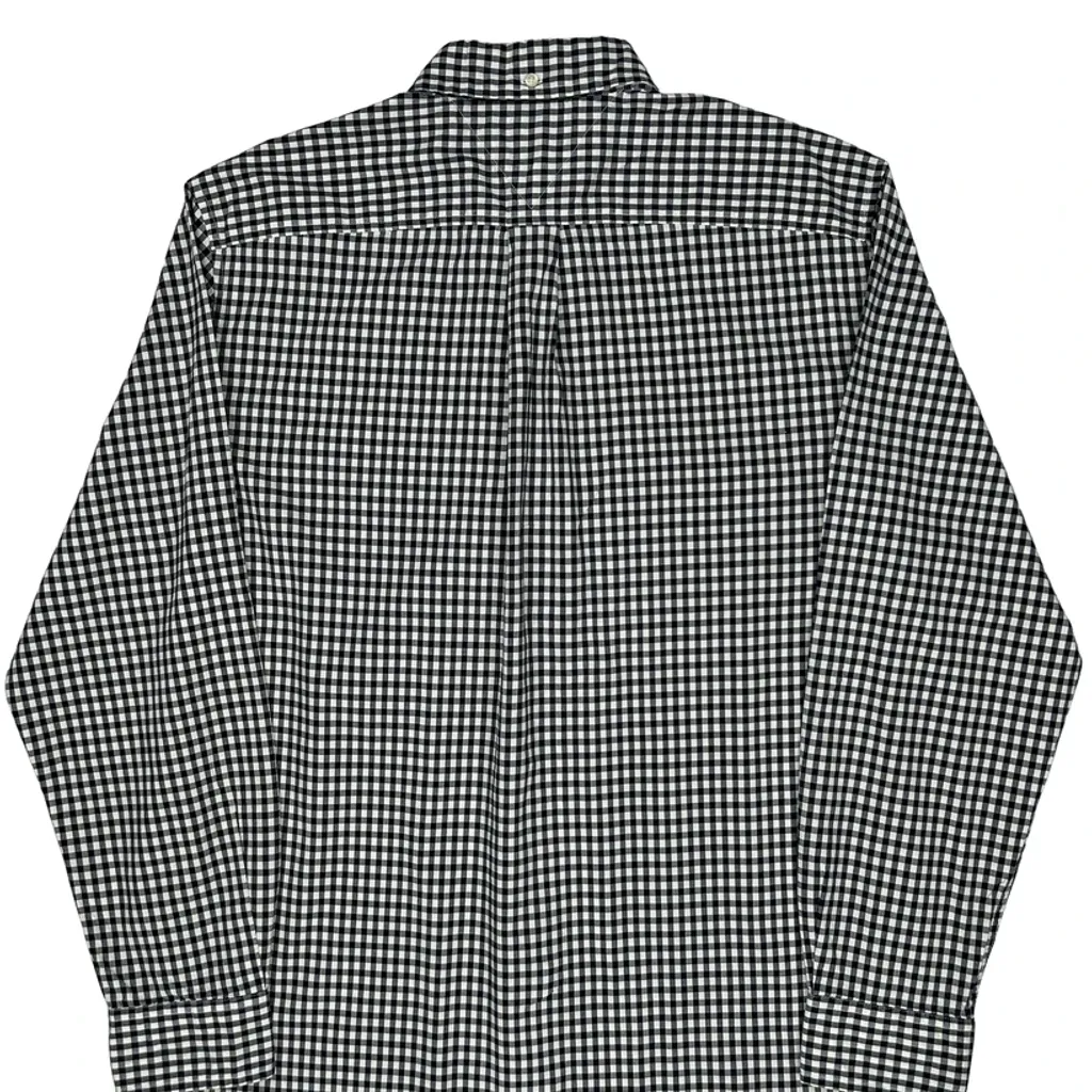 Tommy Hilfiger Checked Shirt - Large Black & White Cotton - Image 6