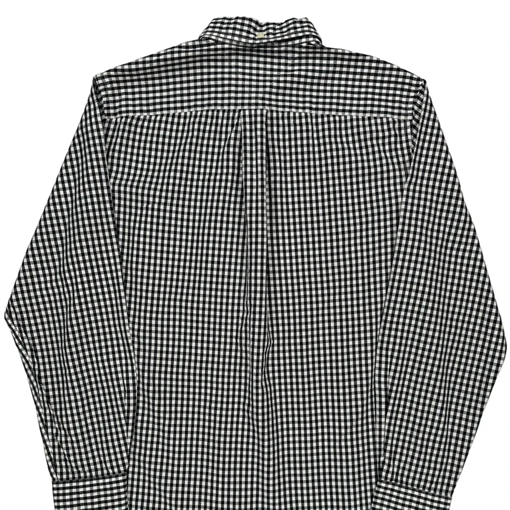 Tommy Hilfiger Checked Shirt - Medium Black & White Cotton - Image 6