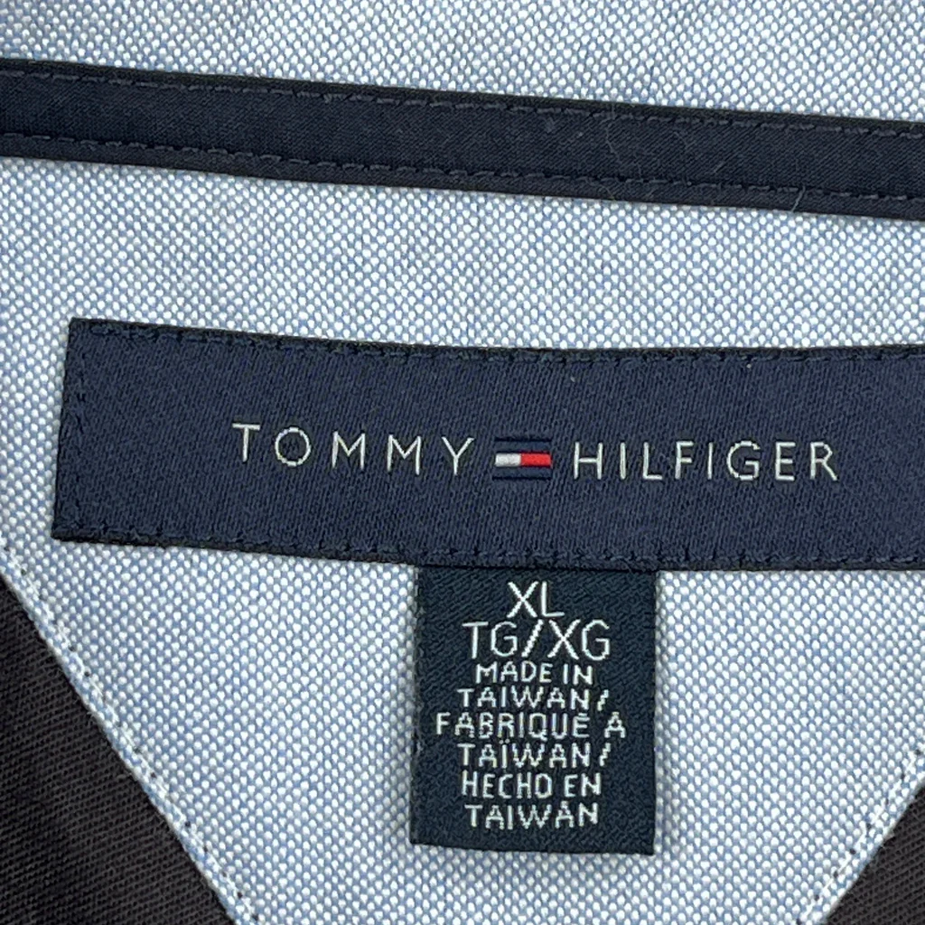 Tommy Hilfiger Shirt - XL Black Cotton - Image 3