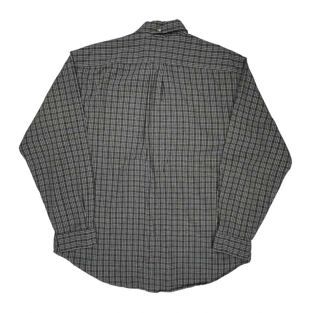 Tommy Hilfiger Checked Shirt - XL Black Cotton - Image 2