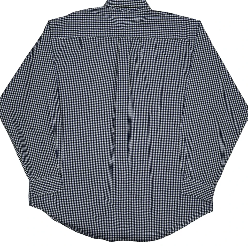 Tommy Hilfiger Checked Shirt - Large Blue Cotton - Image 7