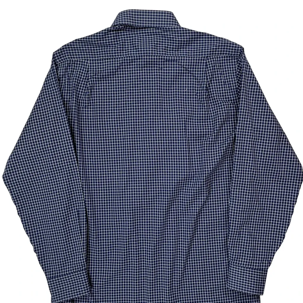 Tommy Hilfiger Checked Shirt - Large Blue Cotton - Image 6
