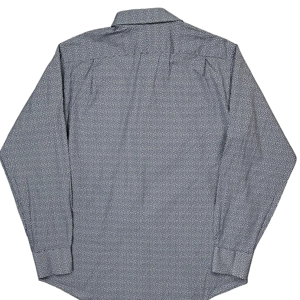 Tommy Hilfiger Shirt - Large Blue Cotton - Image 6