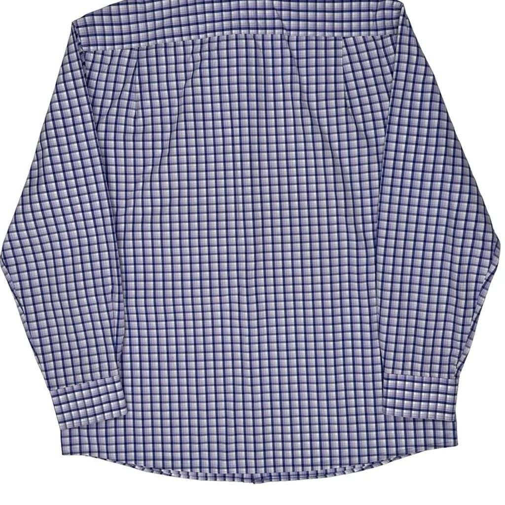 Tommy Hilfiger Slim Fit Shirt - Large Blue Cotton - Image 6