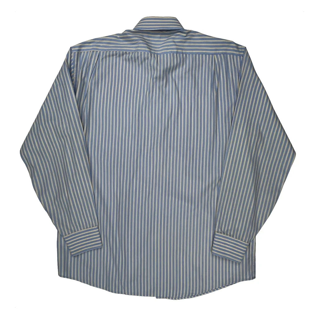 Tommy Hilfiger Striped Shirt - Large Blue Cotton - Image 2