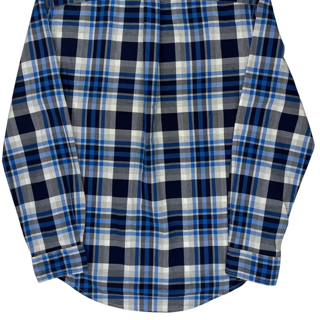 Tommy Hilfiger Checked Shirt - Large Blue Cotton - Image 6