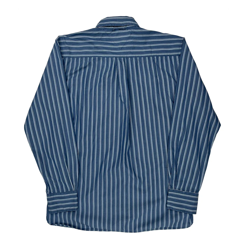 Tommy Hilfiger Striped Shirt - Large Blue Cotton - Image 2