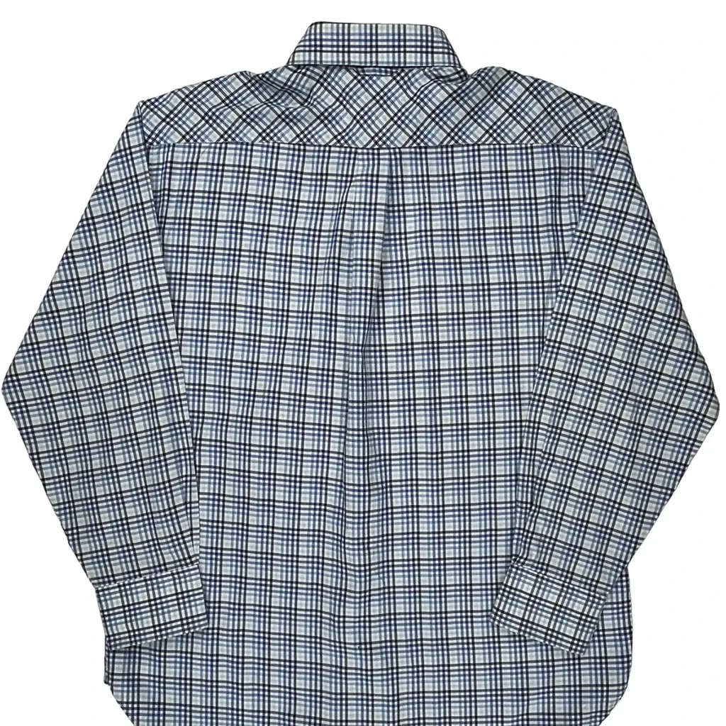 Tommy Hilfiger Checked Shirt - Large Blue Cotton - Image 6