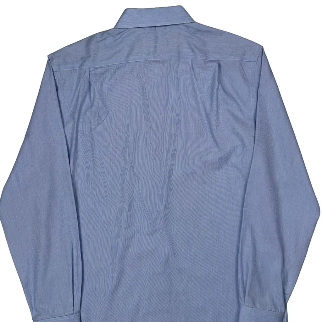 Tommy Hilfiger Slim Fit Shirt - Large Blue Cotton - Image 6