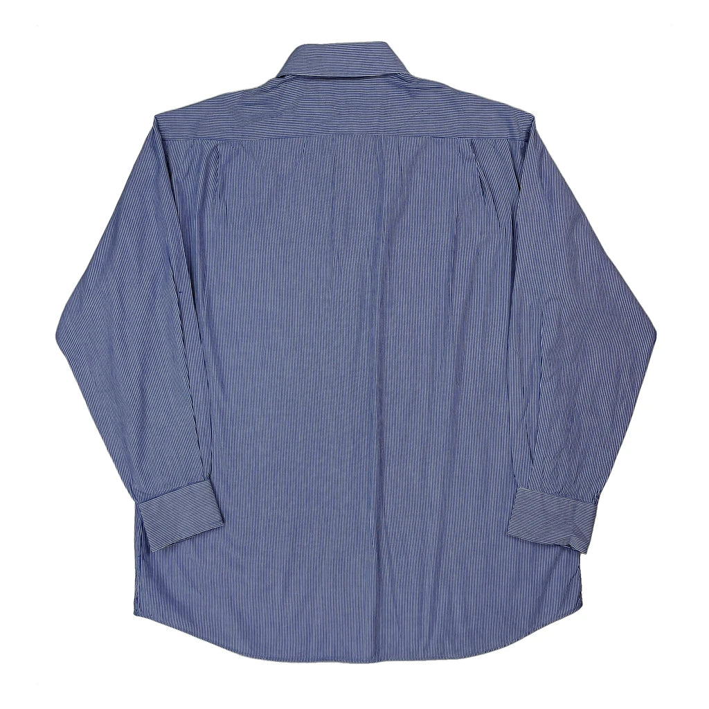 Tommy Hilfiger Striped Shirt - Large Blue Cotton - Image 2