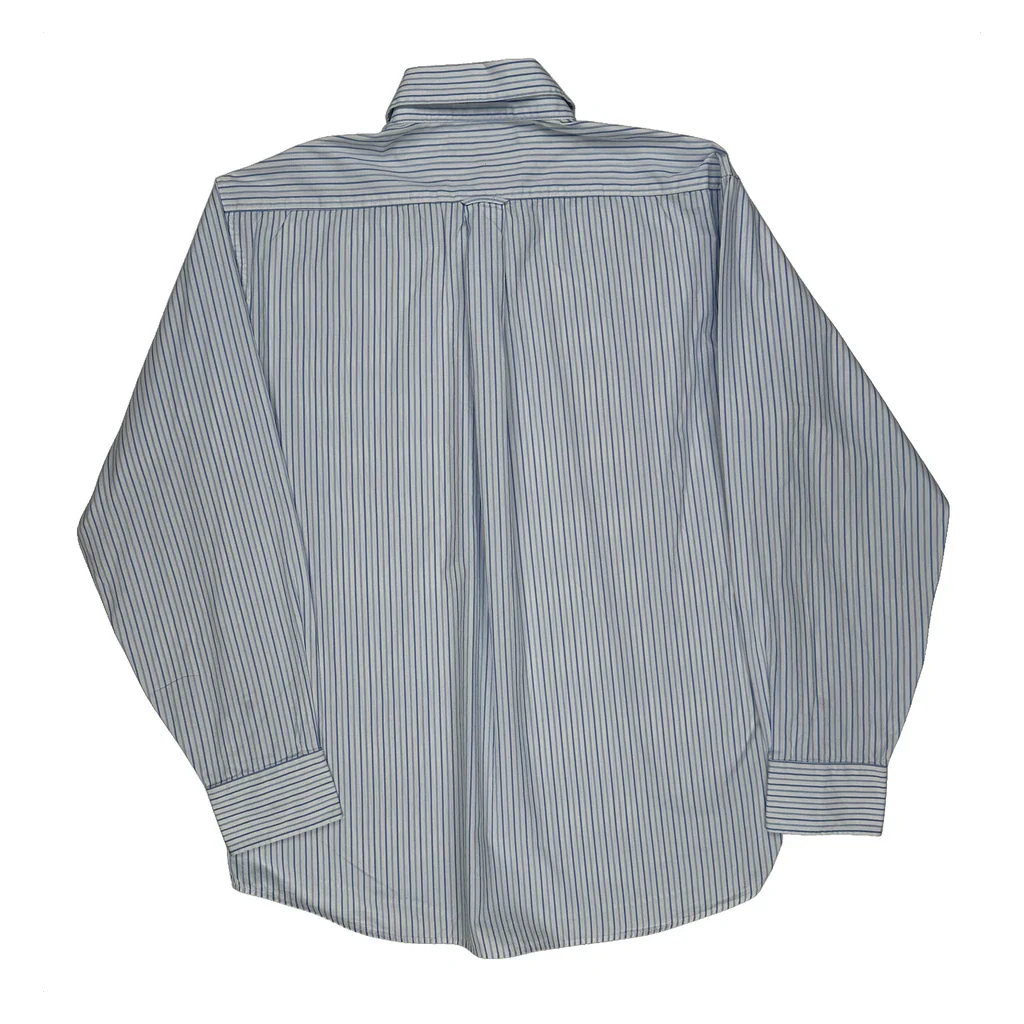 Tommy Hilfiger Striped Shirt - Large Blue Cotton - Image 2