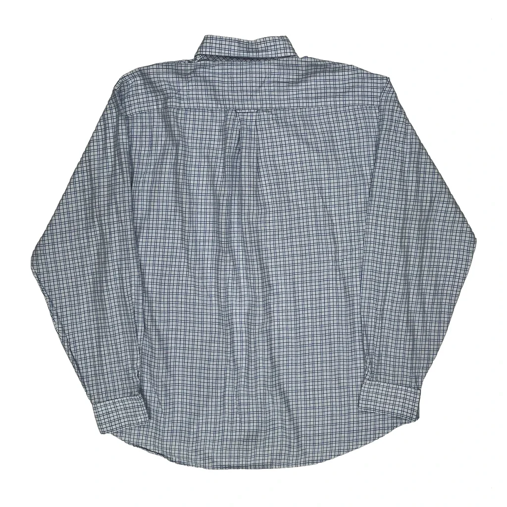 Tommy Hilfiger Checked Shirt - Large Blue Cotton - Image 2