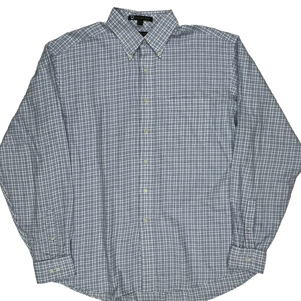 Tommy Hilfiger Checked Shirt - Large Blue Cotton - Image 6