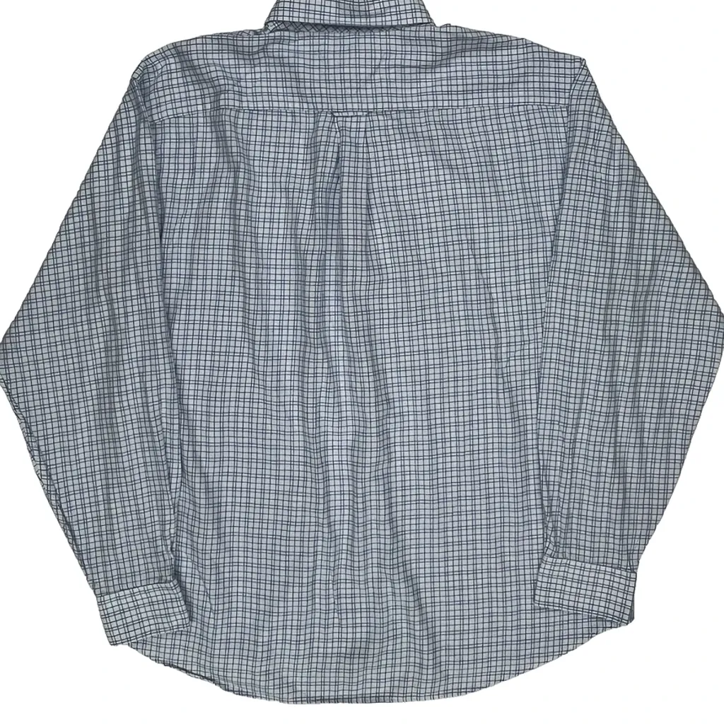 Tommy Hilfiger Checked Shirt - Large Blue Cotton - Image 8