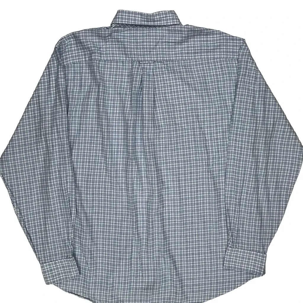 Tommy Hilfiger Checked Shirt - Large Blue Cotton - Image 9