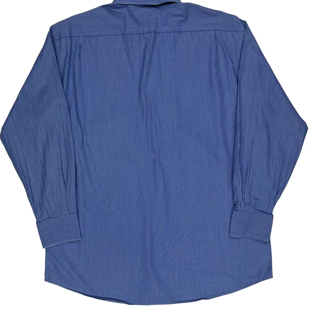 Tommy Hilfiger Striped Shirt - Large Blue Cotton - Image 6