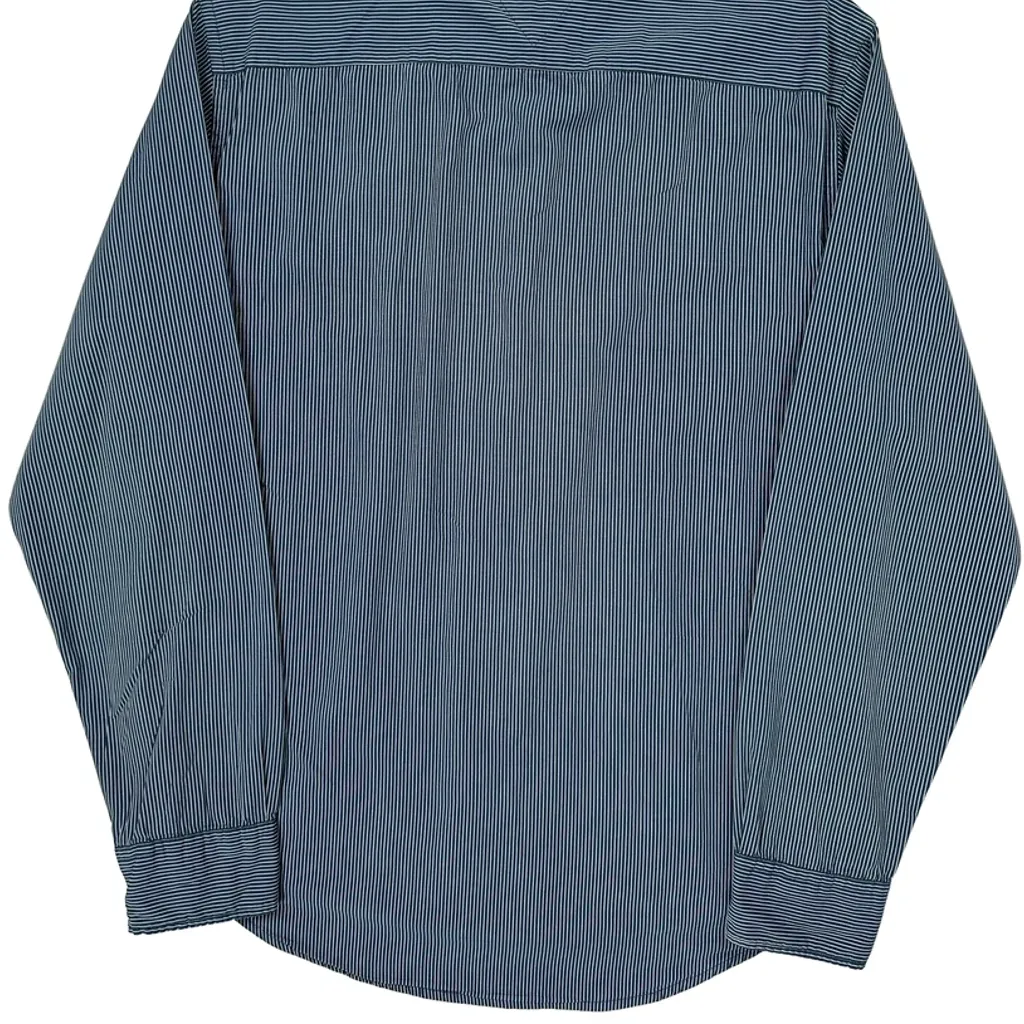 Tommy Hilfiger Striped Shirt - Large Blue Cotton - Image 7