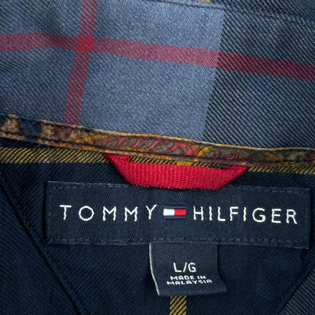 Tommy Hilfiger Checked Shirt - Large Blue Cotton - Image 3
