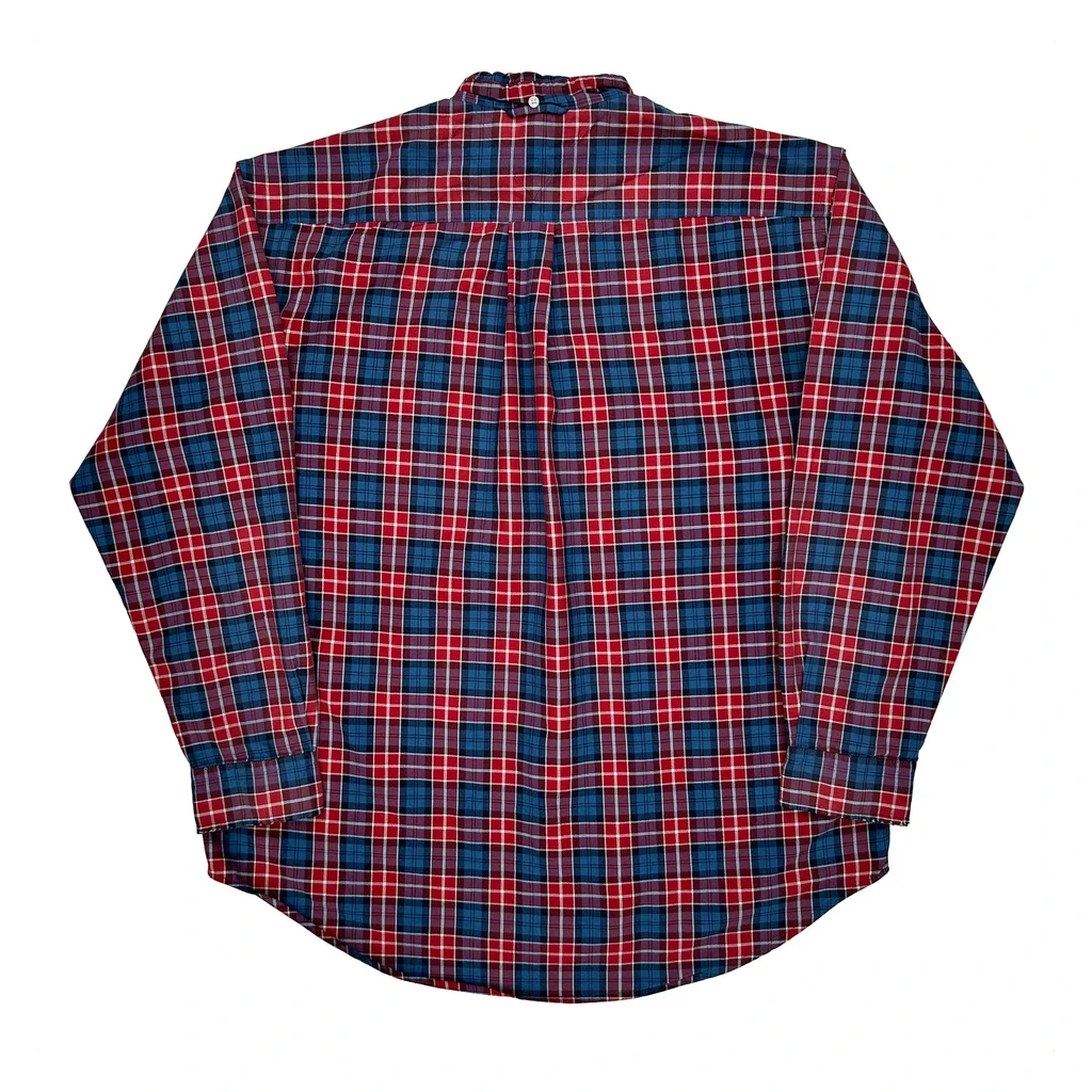 Tommy Hilfiger Checked Shirt - Large Blue Cotton - Image 2