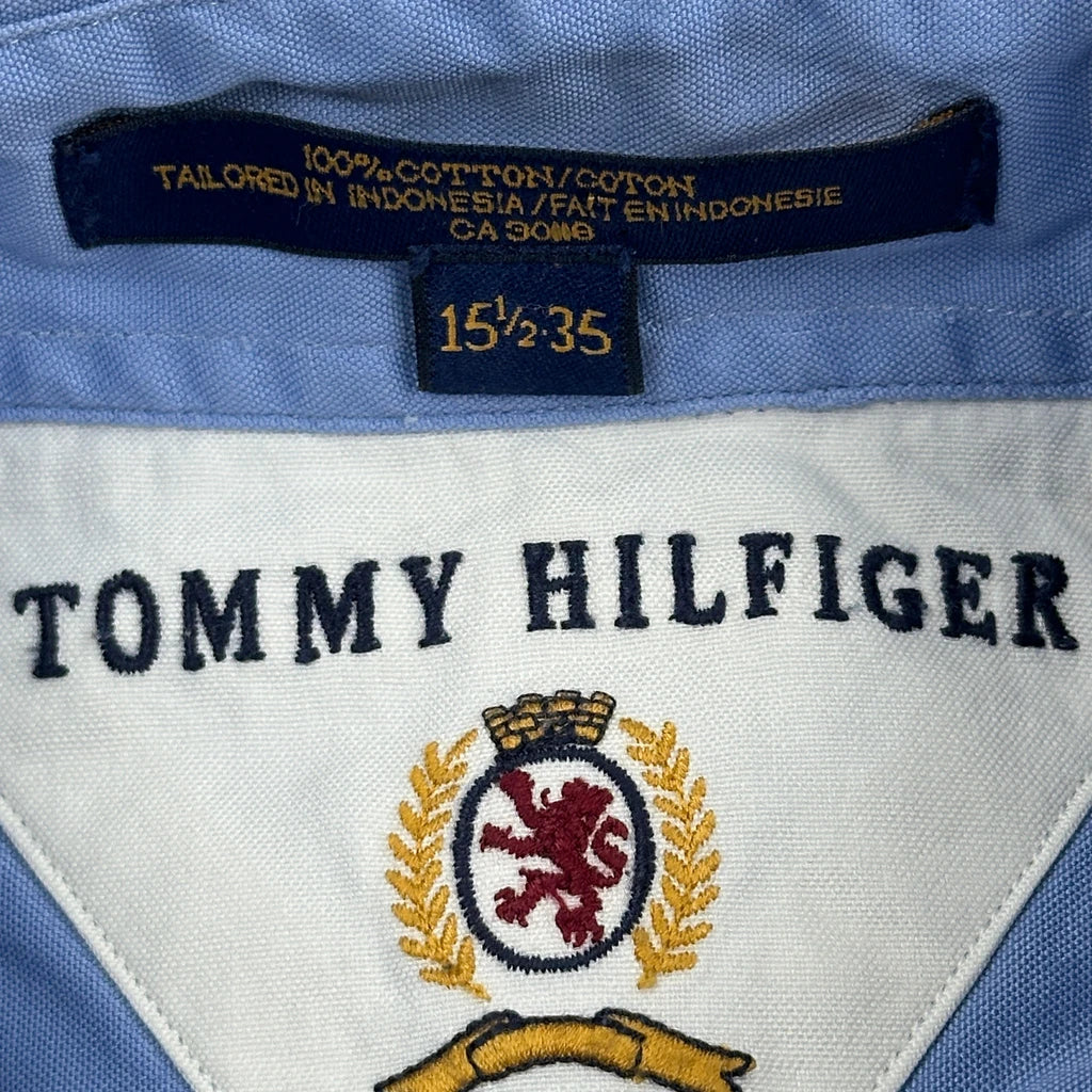 Tommy Hilfiger Shirt - Medium Blue Cotton - Image 3