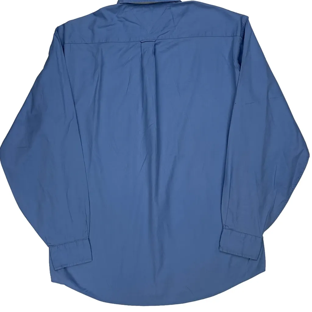 Tommy Hilfiger Shirt - Medium Blue Cotton - Image 7