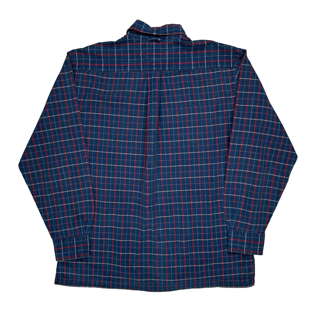 Tommy Hilfiger Checked Shirt - Medium Blue Cotton - Image 2