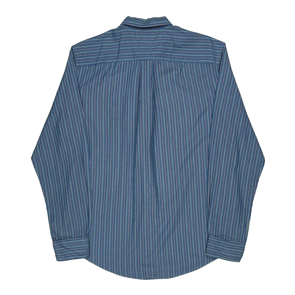 Tommy Hilfiger Striped Shirt - Medium Blue Cotton - Image 2