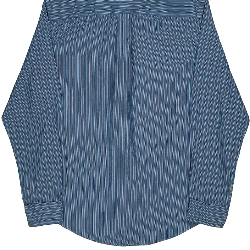 Tommy Hilfiger Striped Shirt - Medium Blue Cotton - Image 6