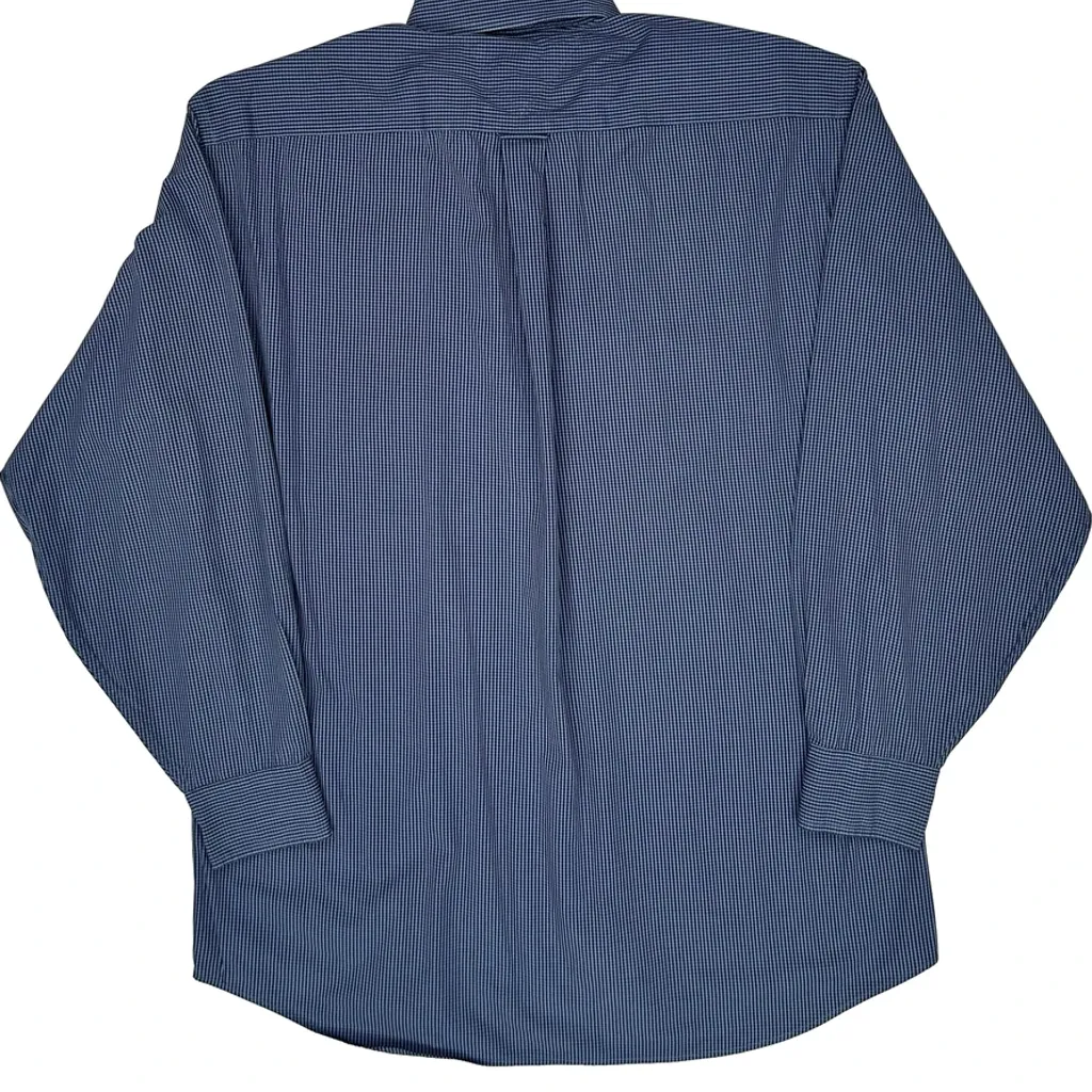 Tommy Hilfiger Checked Shirt - Medium Blue Cotton - Image 6