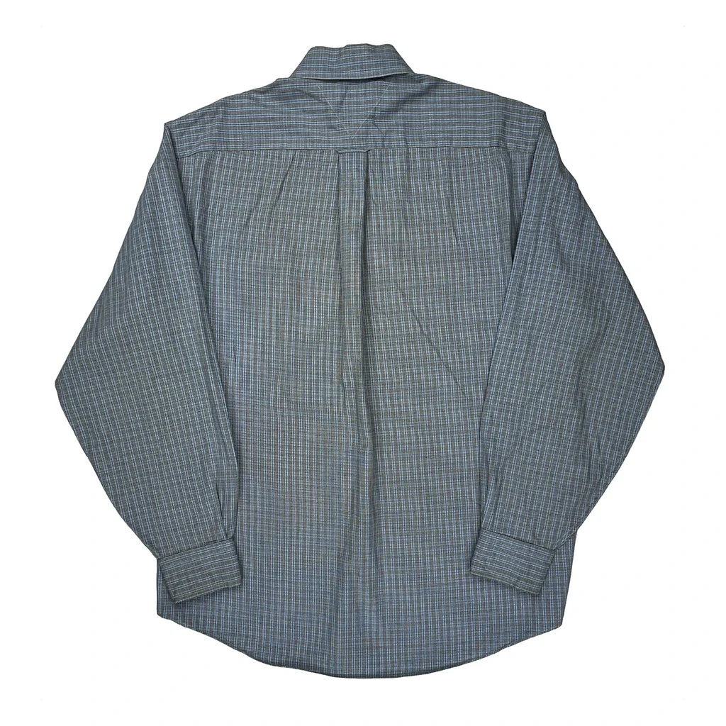 Tommy Hilfiger Checked Shirt - Medium Blue Cotton - Image 2