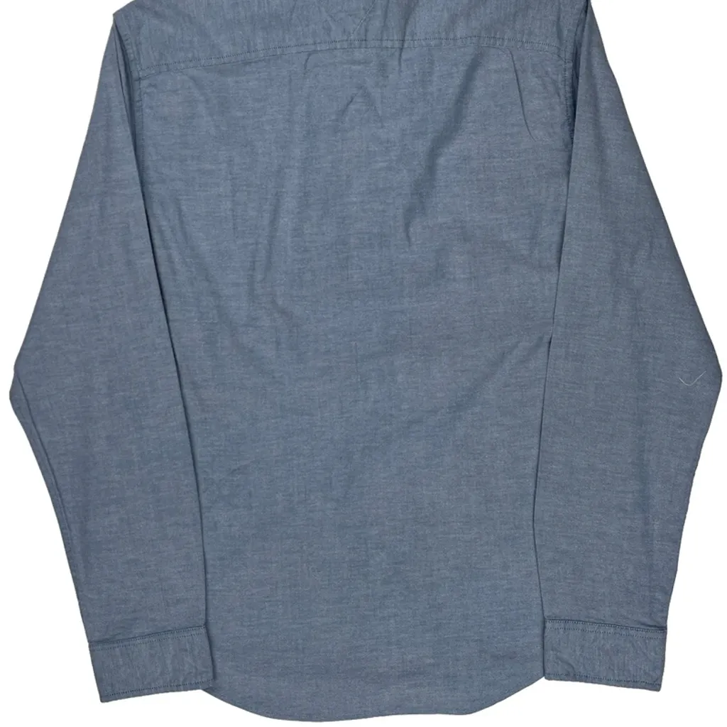 Tommy Hilfiger Slim Fit Shirt - Medium Blue Cotton - Image 7