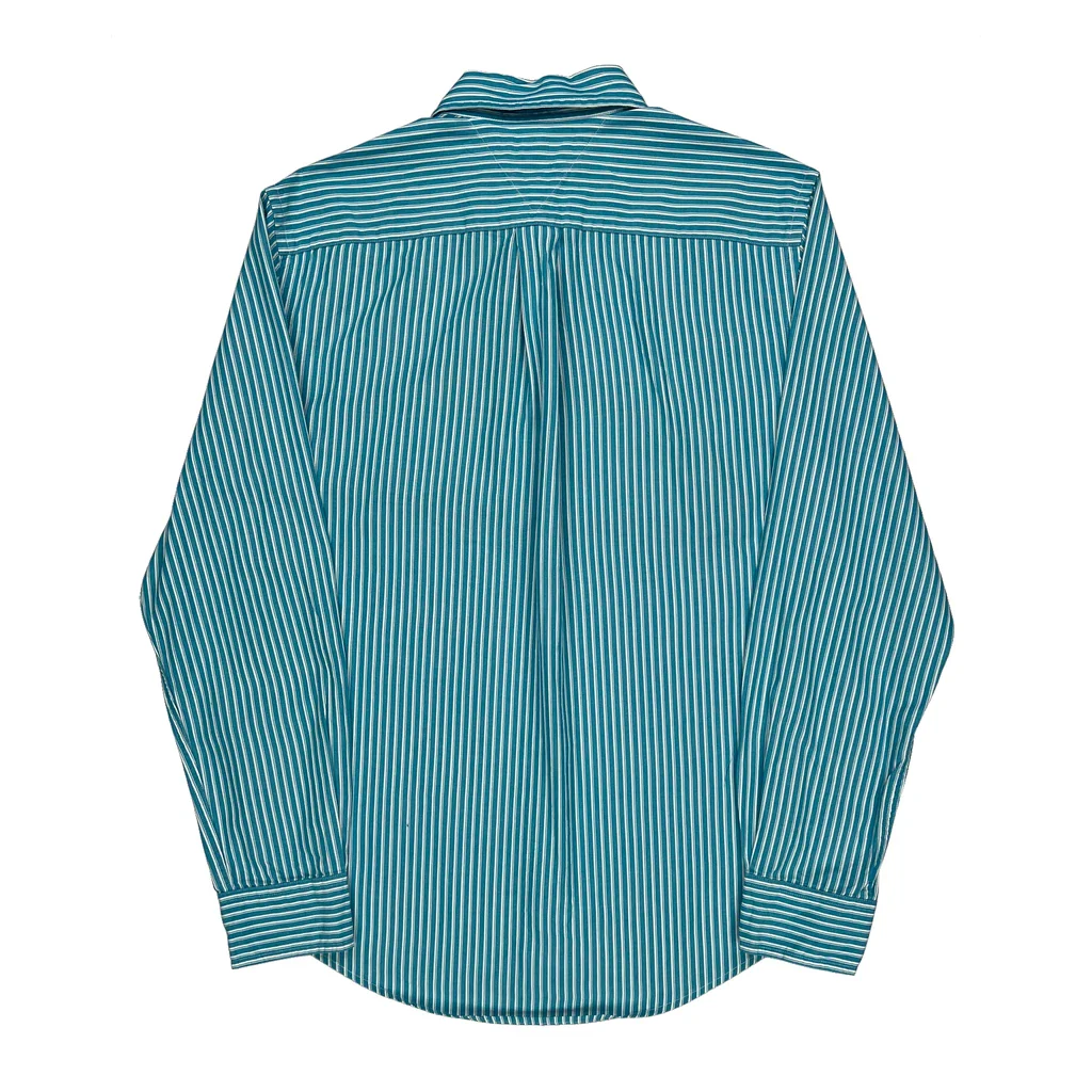 Tommy Hilfiger Striped Shirt - Medium Blue Cotton - Image 2