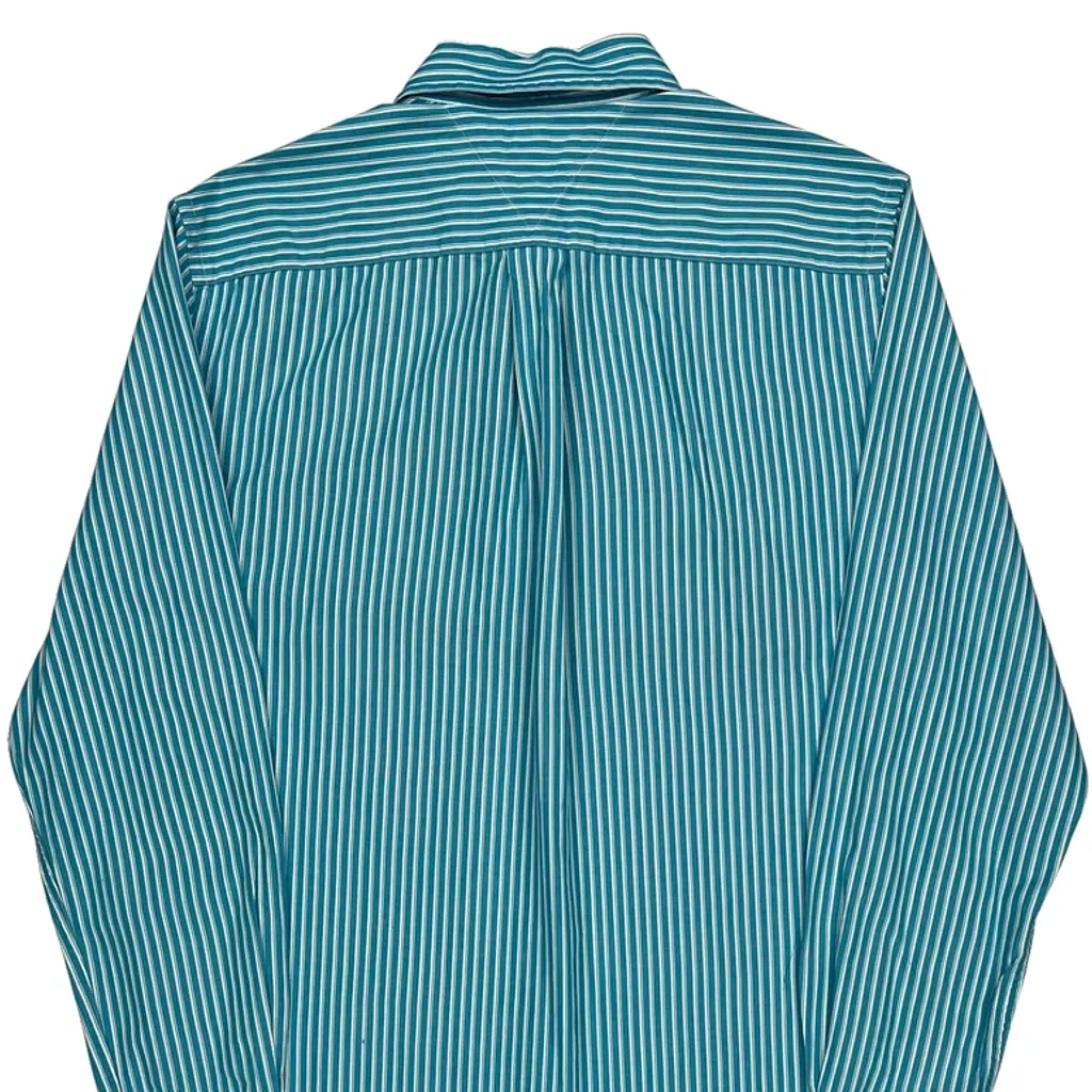 Tommy Hilfiger Striped Shirt - Medium Blue Cotton - Image 6
