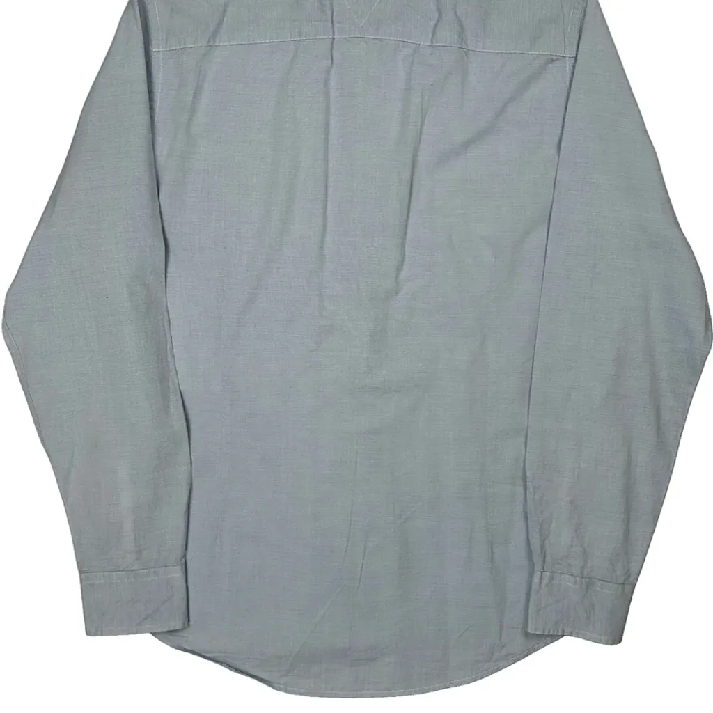 Tommy Hilfiger Shirt - Medium Blue Cotton - Image 6