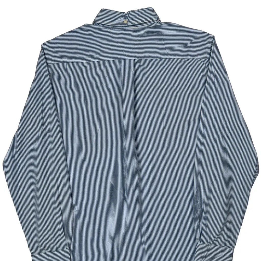 Tommy Hilfiger Striped Shirt - Medium Blue Cotton - Image 6