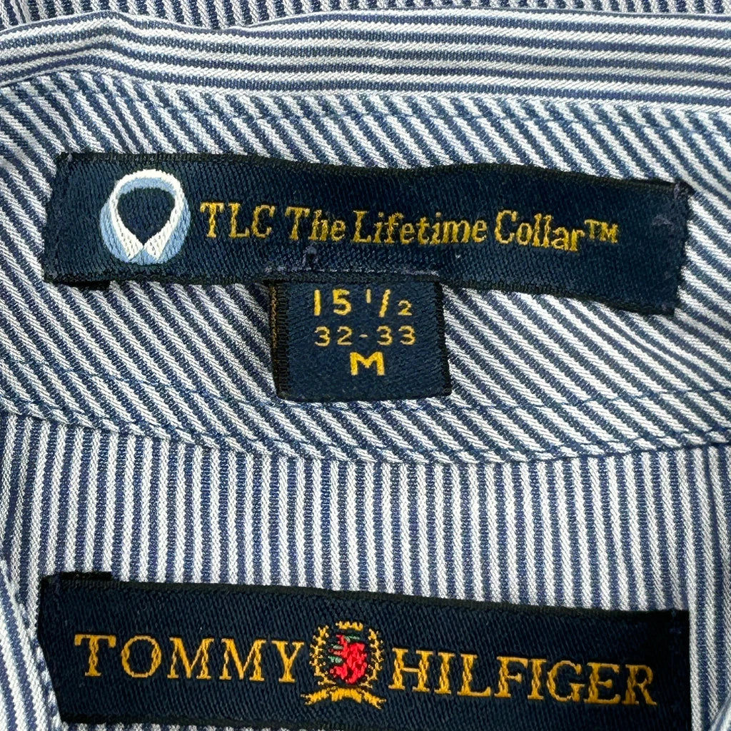 Tommy Hilfiger Shirt - Medium Blue Cotton - Image 4
