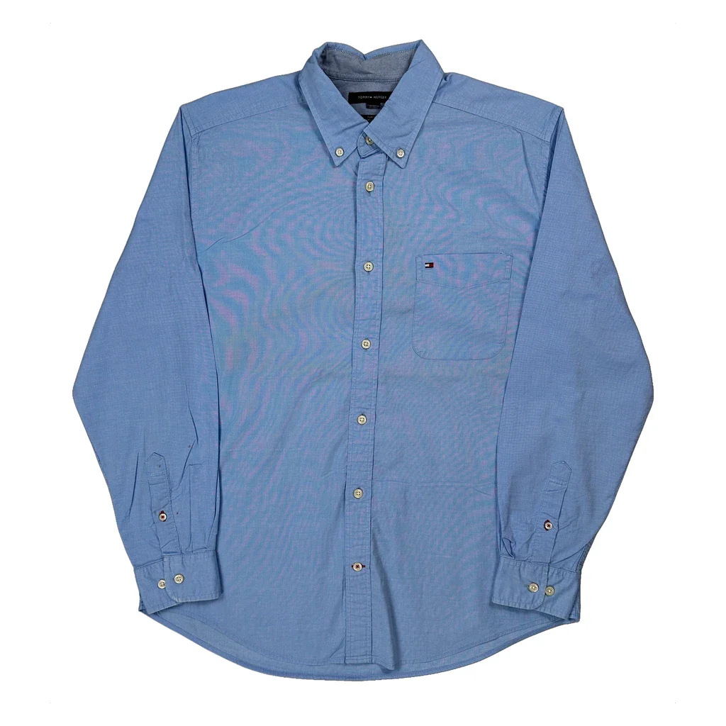 Tommy Hilfiger Shirt - Medium Blue Cotton