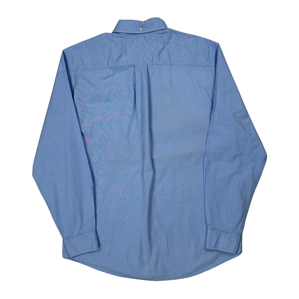 Tommy Hilfiger Shirt - Medium Blue Cotton - Image 2