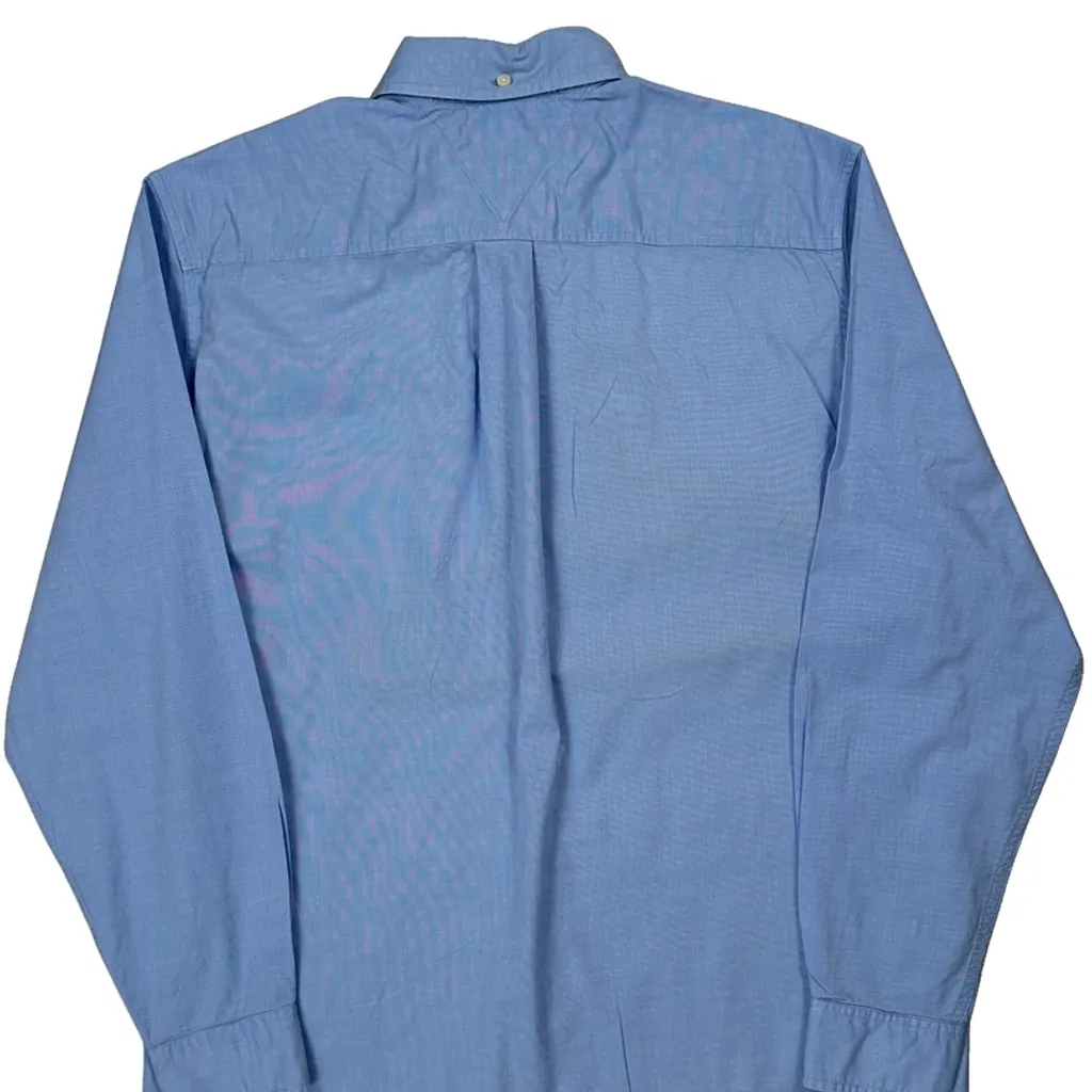 Tommy Hilfiger Shirt - Medium Blue Cotton - Image 6