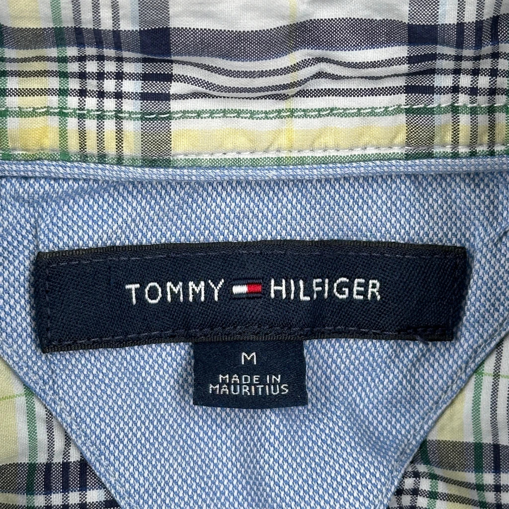 Tommy Hilfiger Checked Shirt - Medium Blue Cotton - Image 3