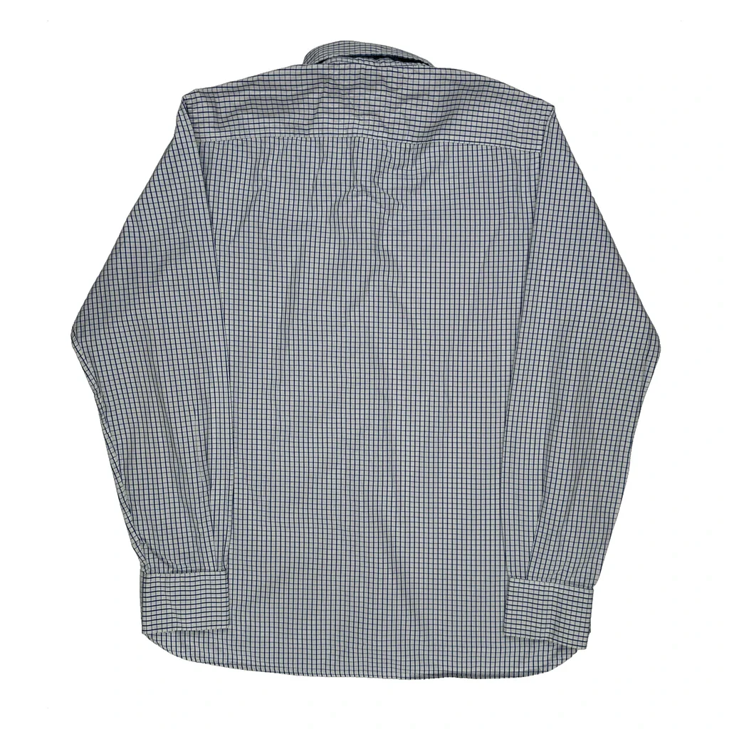 Tommy Hilfiger Checked Shirt - Medium Blue Cotton - Image 2