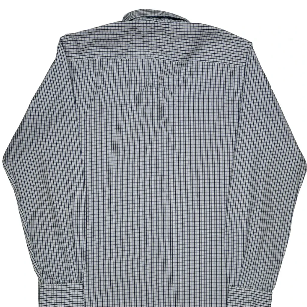 Tommy Hilfiger Checked Shirt - Medium Blue Cotton - Image 7