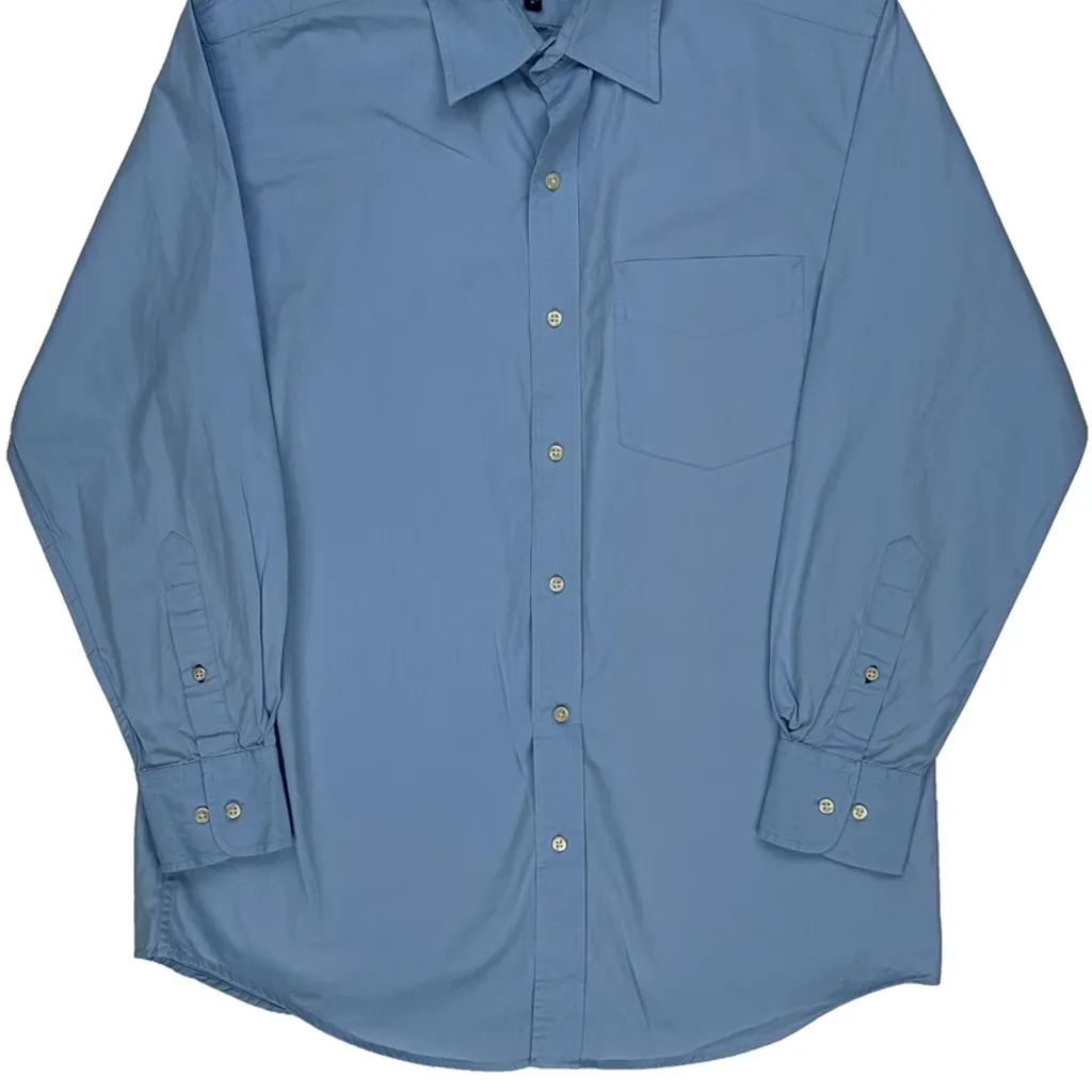 Tommy Hilfiger Shirt - Medium Blue Cotton - Image 3