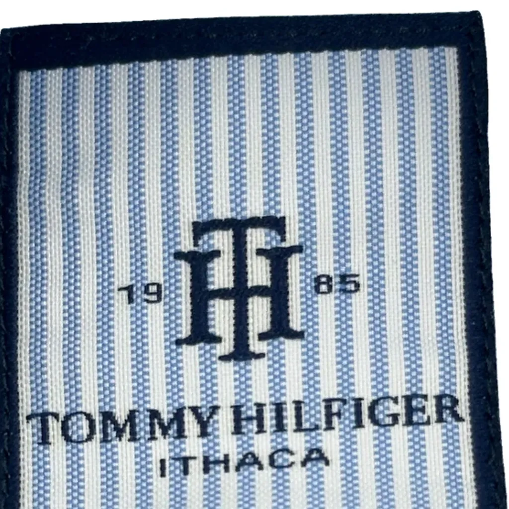 Tommy Hilfiger Shirt - Medium Blue Cotton - Image 6